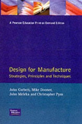 Tapa de Design for Manufacture