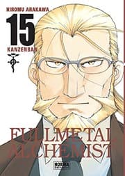 Tapa de Fullmetal Alchemist kanzenban 15