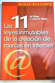 Tapa de Las 11 leyes inmutables de la creación de marcas en internet