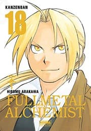 Tapa de Fullmetal Alchemist kanzenban 18