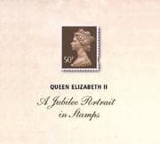 Tapa de Queen Elizabeth II: a jubilee portrait in stamps