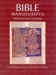 Tapa de Bible manuscripts