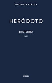 Tapa de Historia. Libros I-II