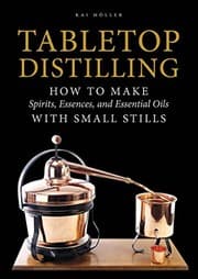 Tapa de Tabletop distilling