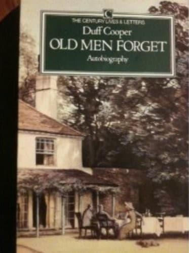 Tapa de Old men forget
