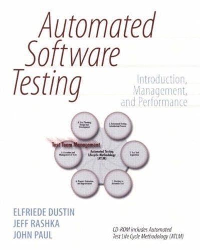 Tapa de Automated Software Testing