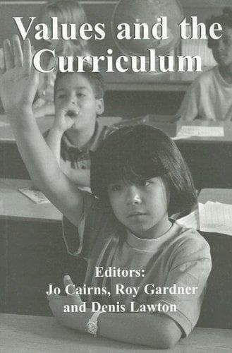 Tapa de VALUES AND THE CURRICULUM