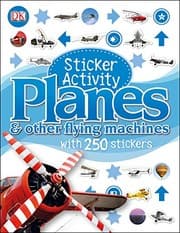 Tapa de Sticker Activity Planes