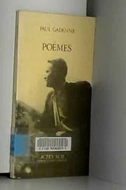 Tapa de Poèmes