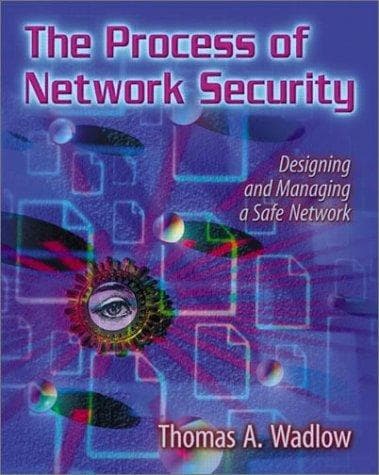 Tapa de The Process of Network Security