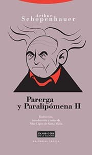 Tapa de Parerga y paralipómena II