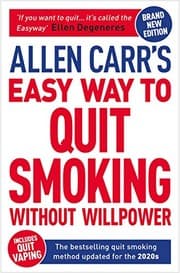 Tapa de Allen Carr's Easy Way to Quit Smoking Without Willpower - Includes Quit Vaping