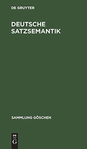 Tapa de Deutsche Satzsemantik