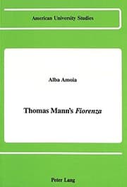 Tapa de Thomas Mann's Fiorenza