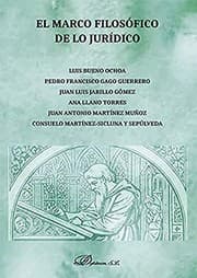 Tapa de El marco filosófico de lo jurídico