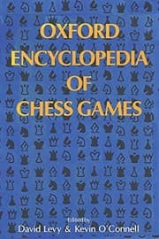 Tapa de Oxford encyclopedia of chess games