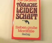 Tapa de Tödliche Leidenschaft