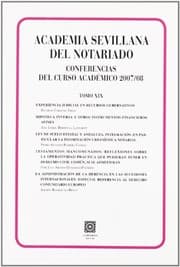 Tapa de ACADEMIA SEVILLANA DEL NOTARIADO. TOMO XIX.