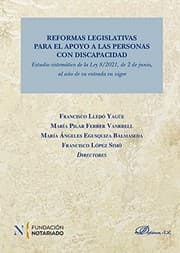 Tapa de Reformas legislativas para el Apoyo a las Personas con Discapacidad