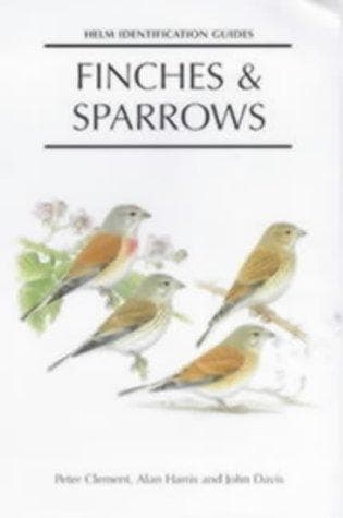 Tapa de Finches and Sparrows (Helm Identification Guides)