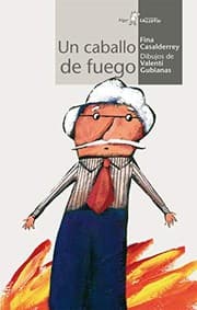 Tapa de Un caballo de fuego
