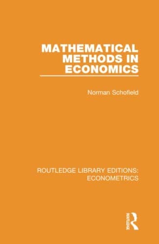 Tapa de Mathematical methods in economics