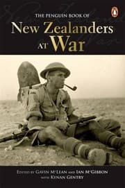 Tapa de The Penguin book of New Zealanders at war
