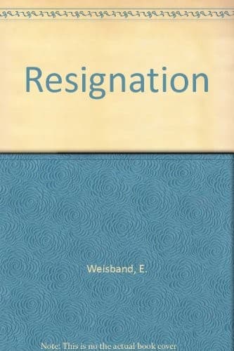 Tapa de Resignation in protest