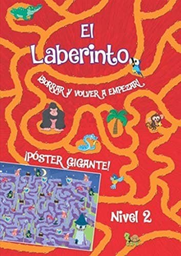 Tapa de EL LABERINTO ¡BORRAR Y VOLVER A EMPEZAR! NIVEL 2