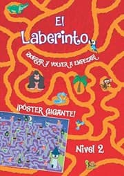 Tapa de EL LABERINTO ¡BORRAR Y VOLVER A EMPEZAR! NIVEL 2