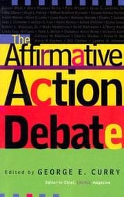 Tapa de The Affirmative action debate