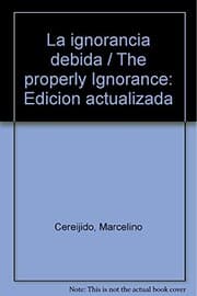 Tapa de La ignorancia debida. Edicion Actualizada