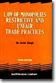 Tapa de The Law of Monopolies, Restrictive and Unfair Trade Practices