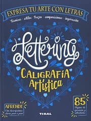 Tapa de Lettering. Caligrafía artística