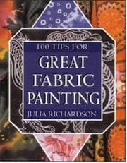 Tapa de 100 Tips for Great Fabric Painting