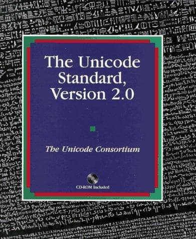 Tapa de The Unicode standard, version 2.0
