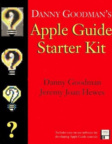 Tapa de Danny Goodman's Apple guide starter kit