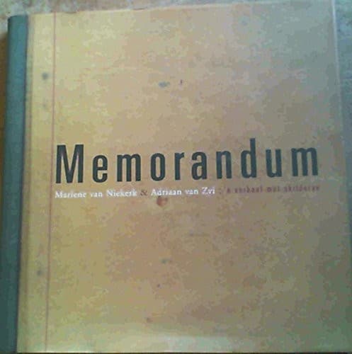 Tapa de Memorandum