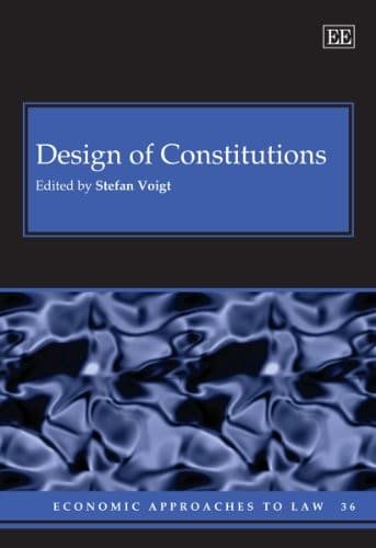 Tapa de Design of constitutions