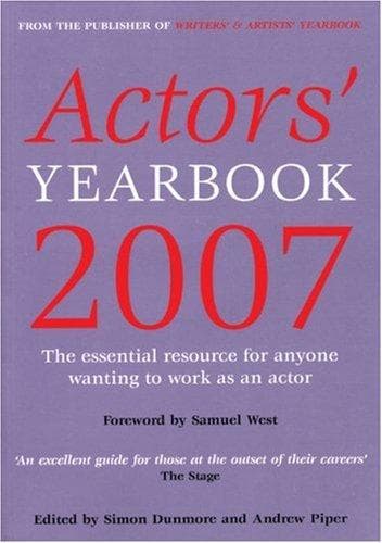Tapa de Actors' Yearbook 2007