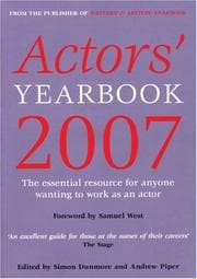 Tapa de Actors' Yearbook 2007