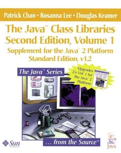 Tapa de The Java class libraries