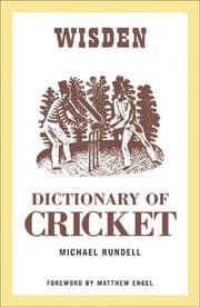 Tapa de Wisden Dictionary of Cricket