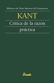 Tapa de Crítica de la razón prácitca