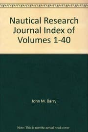 Tapa de Nautical research journal, index of volumes 1-40