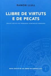 Tapa de Llibre de virtuts e de pecats