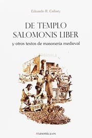 Tapa de De Templo Salomonis Liber y otros textos de masonería medieval