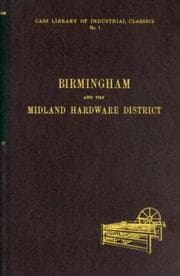 Tapa de Birmingham and Midland Hardwa