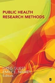 Tapa de Public Health Research Methods
