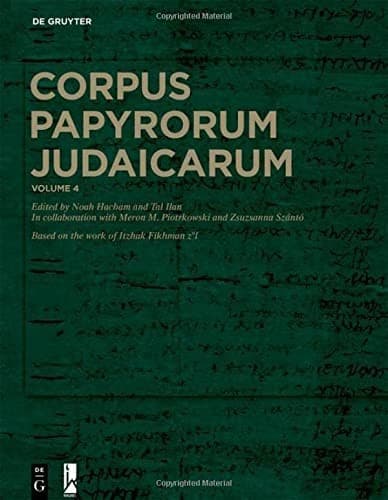 Tapa de Corpus Papyrorum Judaicarum